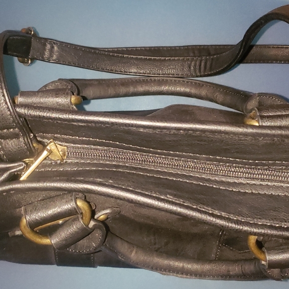 Black leather purse - Picture 6 of 9